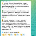 Telegram创始人杜洛夫 刚刚调戏了Whatsapp-棋牌技巧-棋牌策略论坛