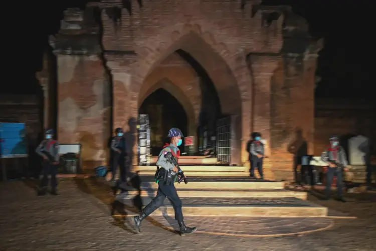 缅甸军方全面监控蒲甘-良乌！镇区出入口及PDF热点区安装摄像头-棋牌技巧-棋牌策略论坛